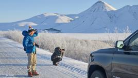 Photo opp. at the Dempster Highway