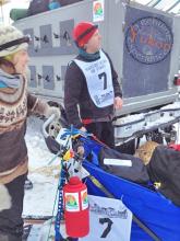 Yukon Quest - Normand Casavant sponsored by Nature Tours of Yukon.