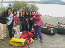 Yukon River trip with team Taiwan!